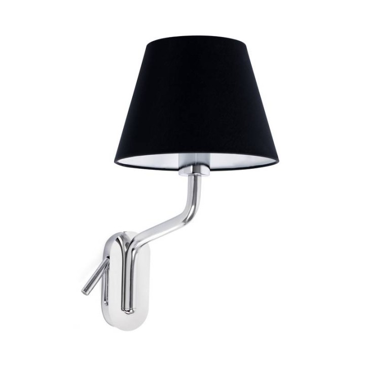 Apliques Faro Eterna Cromo E27 15W Lector Derecha Led Pa 