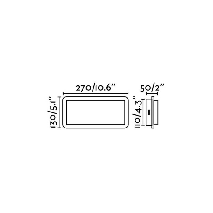 Apliques Faro Mood 2X3W 
