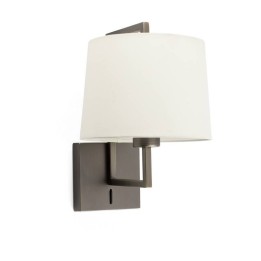 Apliques Faro Frame Oro Viejo Pantalla Beige Ø215 