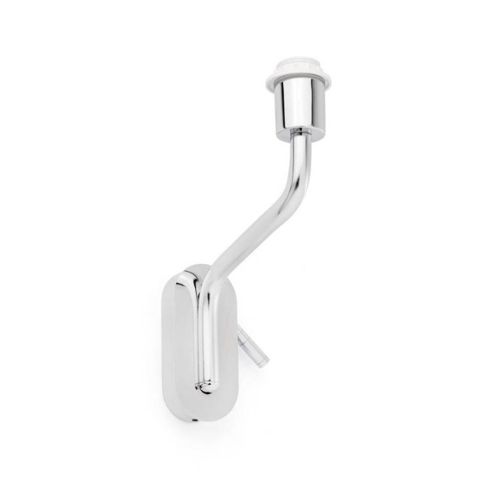 Apliques Faro Eterna Cromo E27 15W Lector Izquierda Led 