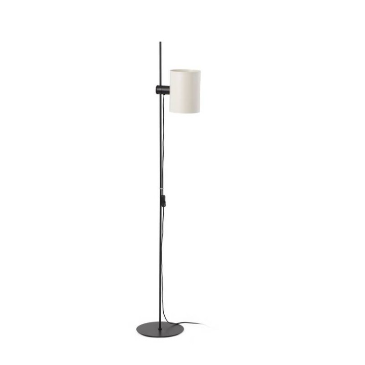 Lámparas Faro Guadalupe Pie De Salon Pantalla Beige 1Xe27 