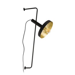 Apliques Faro Whizz 1 X E27 Negro Oro 