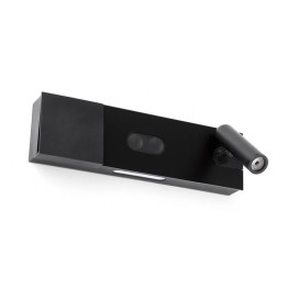 Apliques Faro Magos Apl. Negro 6W Dimm.Lector 3W 2700K Inducción 