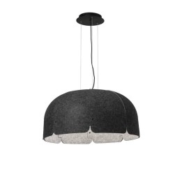 Lámpara colgante Faro Mute Gris Oscuro/Claro Led 24W 3000K Dimable 