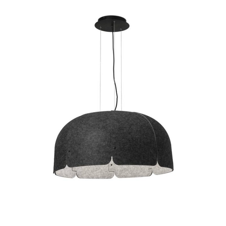 Lámpara colgante Faro Mute Gris Oscuro/Claro Led 24W 4000K Dimable 