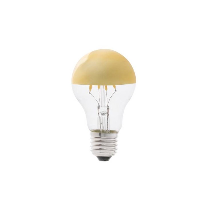 Bombillas LED Faro A60 Espejo Oro E27 4W 2700K 