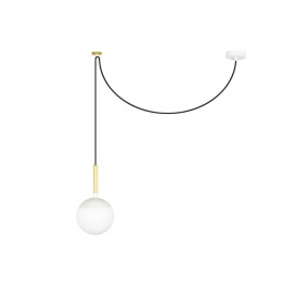 Lámpara colgante Faro Mine Pc Blanco E27 40W 