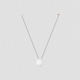 Lámpara colgante Faro Mine Space Pc Blanco 1 Luz 