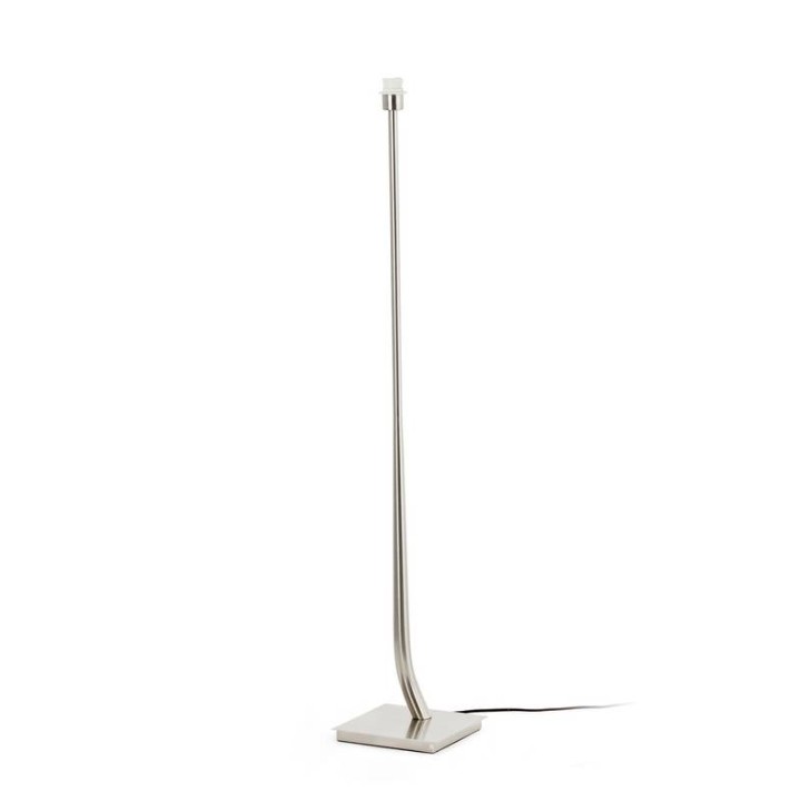 Lámparas Faro Rem Pie De Salon Niquel Mate 1 X E27 