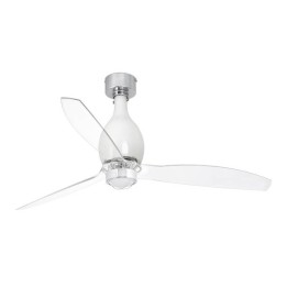 Ventiladores de Techo con luz Faro Minieterfan Ø1280Mm B/B Palas Trans 17W 3000K S/R 