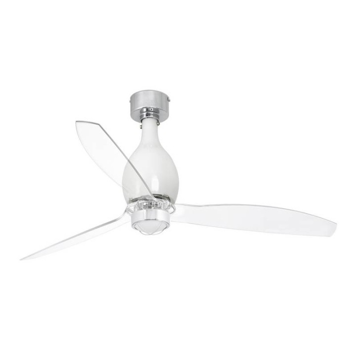 Ventiladores de Techo con luz Faro Minieterfan Ø1280Mm B/B Palas Trans 17W 3000K S/R 