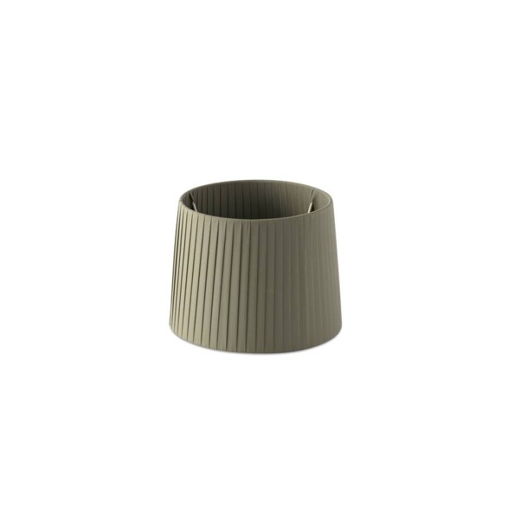 Faro Pantalla Encintada E27 Ø215*160*Ø190 Verde Oliva 