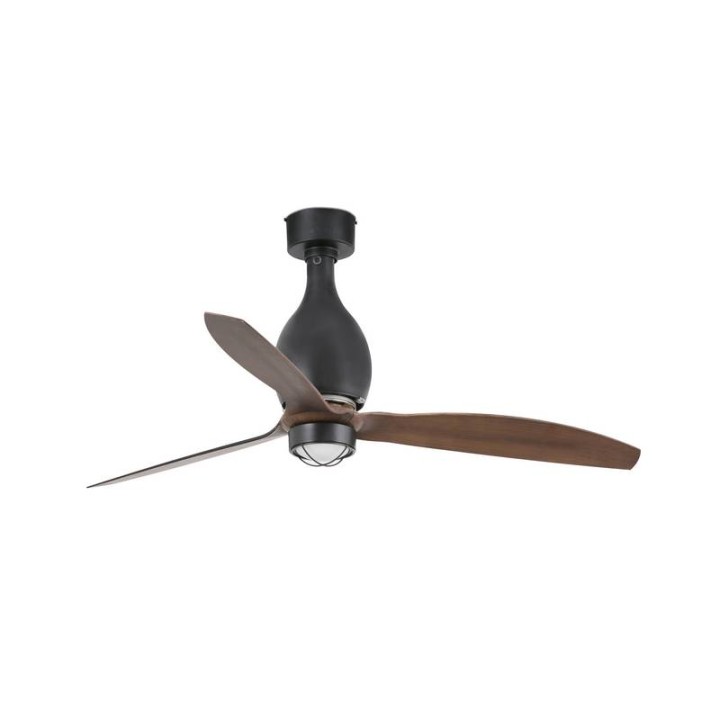 Ventiladores de Techo con luz Faro Minieterfan Ø1280Mm N/M Palas Made 17W 3000K S/R 