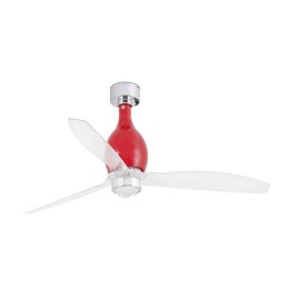 Ventiladores de Techo con luz Faro Minieterfan Ø1280Mm R/B Palas Transp 17W 3000K S/R 