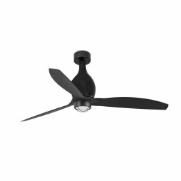 Ventiladores de Techo con luz Faro Minieterfan Ø1280Mm N/M Palas Negras 17W 3000K S/R 
