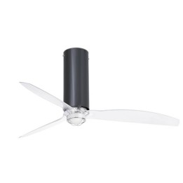 Ventiladores de Techo con luz Faro Tube Fan Ø1280Mm N/B 3 Palas 17W 3000K S/R 