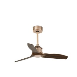 Ventiladores de Techo Faro Just Fan Xs Ø810 Mm Cobre 3 Palas Madera 