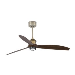 Ventiladores de Techo con luz Faro Just Fan Ø1280Mm Oro Viejo 3 Palas 17W 3000K S/R 