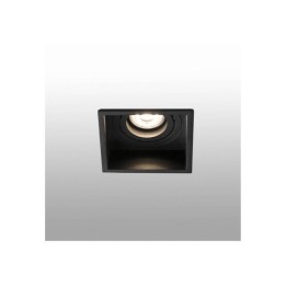 Lámparas empotrables Faro Hyde Negro Cuadrado Orientable Gu10 