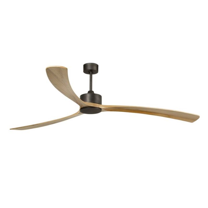 Ventiladores de Techo Faro Kauai Ø2330Mm Marron 3 Palas S/R 