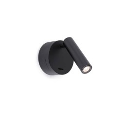 Apliques Faro Boc Lector Negro Led 3W 3000K 