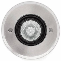 Lámpara Empotrable Acero inoxidable TECNO-6 para Exterior color Inoxidable GU10