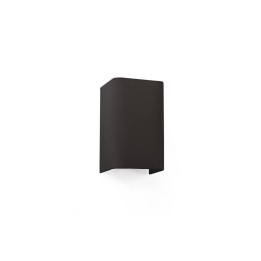 Apliques Faro Cotton Negro Ver. Sq. 200X125X105 1Xe27 