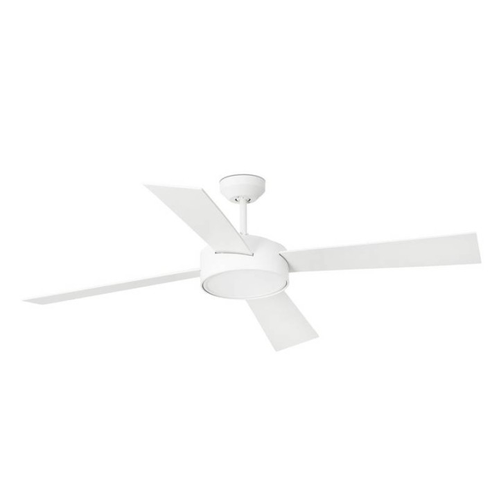 Ventiladores de Techo con luz Faro Hydra Ø1320Mm Blanco 4 Palas 22W Led 