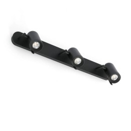 Apliques Faro Orleans Negro 3Xgu10 