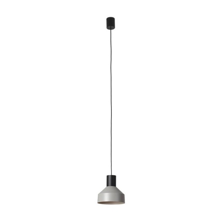 Lámpara colgante Faro Kombo Gris Ø200 1X E27 1L 