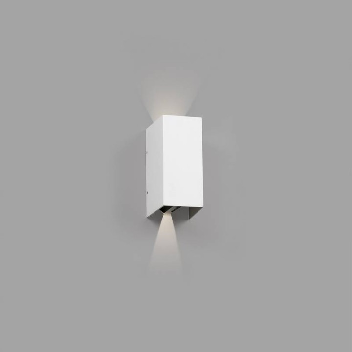 Apliques de Exterior Faro Blind Blanco Led 6W 3000K 
