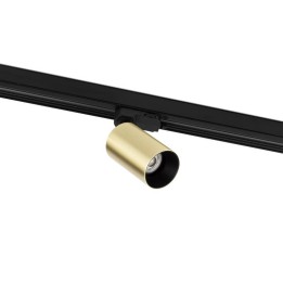 Proyectores de carril Faro Stande Carril Oro Satinado 1Xgu10 