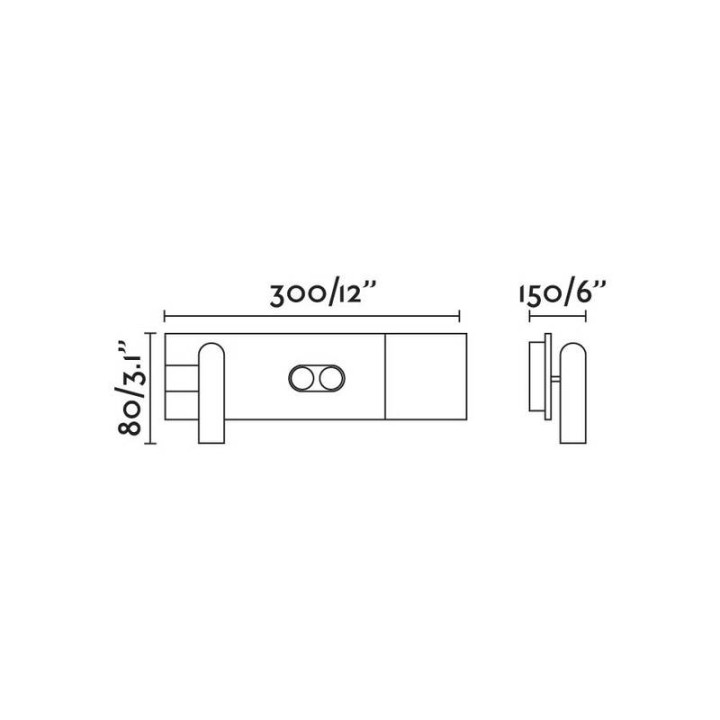 Apliques Faro Magos Apl. Nogal 6W Dimm.Lector 3W 2700K Inducción 
