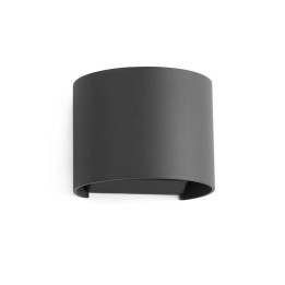 Apliques de Exterior Faro Sunset Gris Oscuro Led 2X3W 3000K 