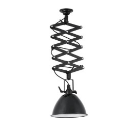 Lámpara colgante Faro Mou Negro E27 