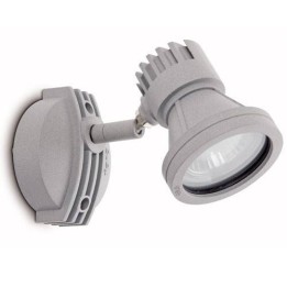 Proyector de Aluminio Iny. MINI-PROJECT para Exterior color Gris GU10