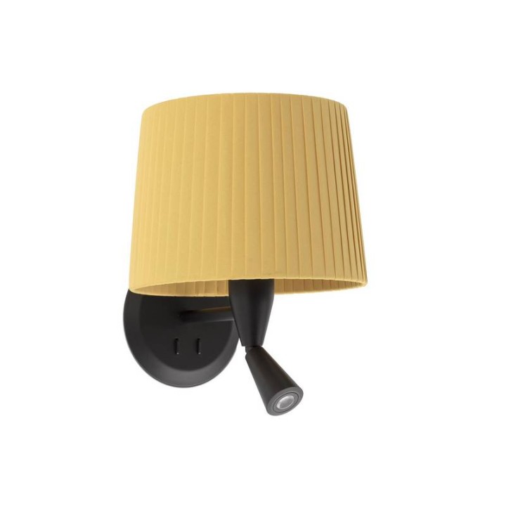 Apliques Faro Samba Apl.Lect Negro P.Encint E27 Ø215*160*Ø190Ama 