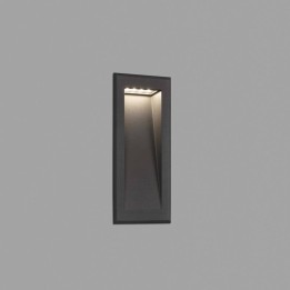 Apliques de Exterior Faro Soun-2 Empotrable Gris Oscuro Led 4.5W 3000K 