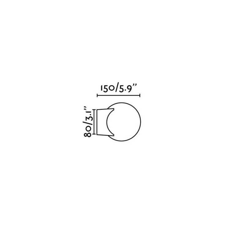 Apliques Faro Lago 1Xg9 