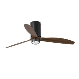 Ventiladores de Techo con luz Faro Minitube Fan Ø1280Mm N/M Palas Mad 17W 3000K S/R 