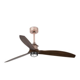 Ventiladores de Techo con luz Faro Just Fan Ø1280Mm Cobre 3 Palas 17W 3000K S/R 