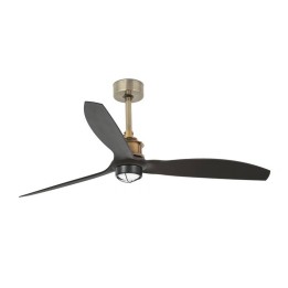 Ventiladores de Techo con luz Faro Just Fan Ø1280Mm O/V Palas Negras 17W 3000K S/R 
