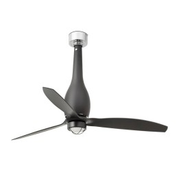 Ventiladores de Techo con luz Faro Eterfan Ø1280Mm N/M Palas Negras 17W 3000K S/R 