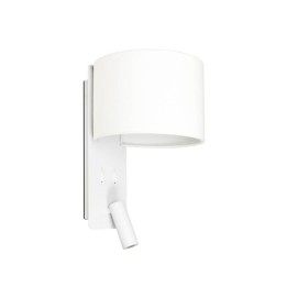 Apliques Faro Fold Blanco 1Xe27 Con Lector Led 3W 