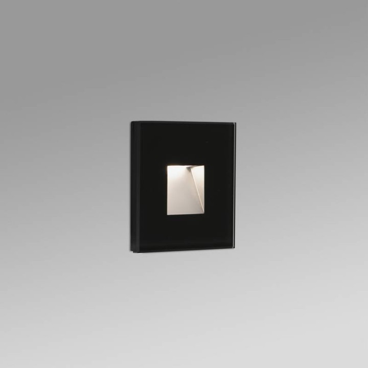 Lámparas empotrables Faro Dart-1 Negro Led 2W 2700K 