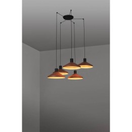 Lámpara colgante Faro Kombo Terracotta Ø400 1X E27 5L 