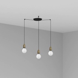 Lámpara colgante Faro Art Oro Viejo 1Xe27 60W 3L 