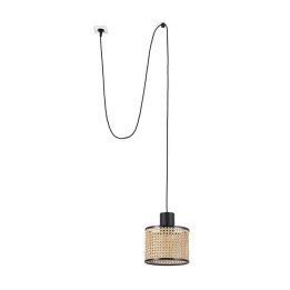 Faro Mambo Colgante Clavija P. Ratan E27 Ø210*159*Ø210 