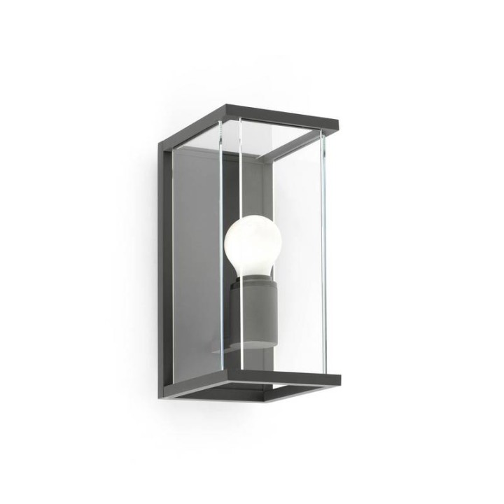 Apliques de Exterior Faro Nala Gris Oscuro E27 