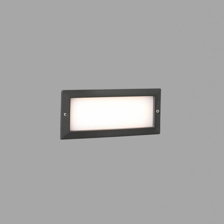 Lámparas empotrables Faro Stripe-2Gris Oscuro 5W 3000K 